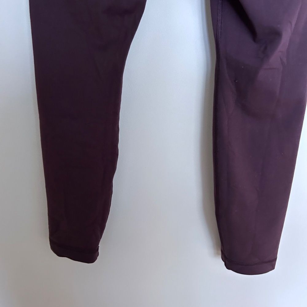 Lululemon Burgundy Leggings - Picture 8 of 9